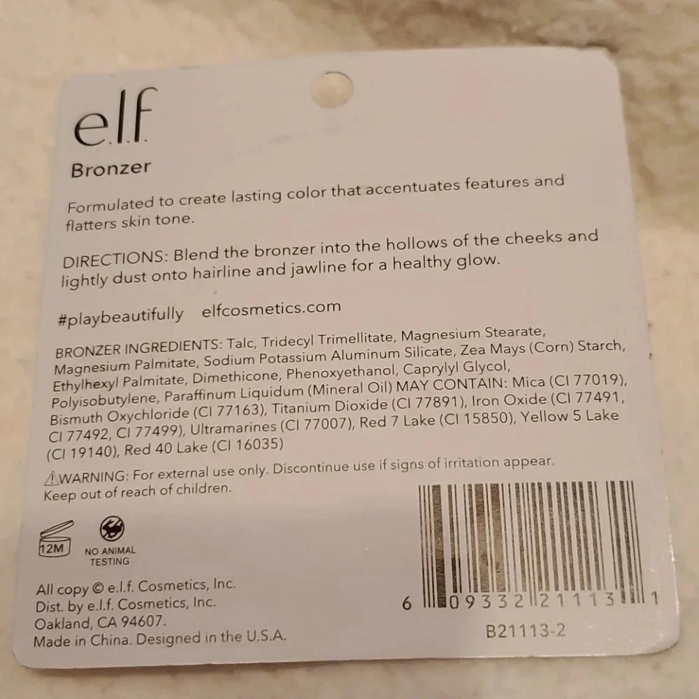 Elf Cosmetics Face Bronzer Light Matte